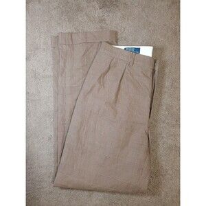 Vintage Polo Ralph Lauren Men Dress Trouses Fits 35X33 Tag 36x34 Prince of Whale